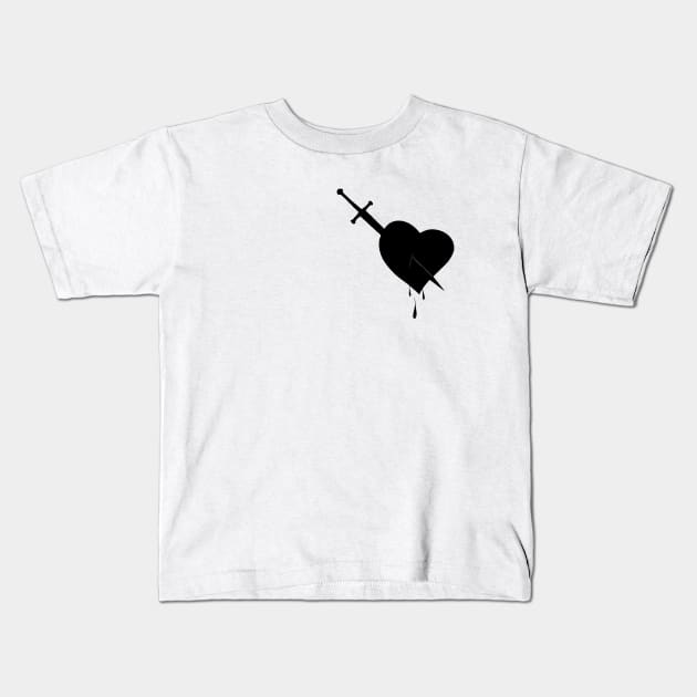 heartless Kids T-Shirt by Amez